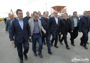 بازدید وزیر جهاد کشاورزی از بندر کاسپین