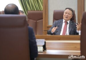 دیدار اونتالاپ اونالبایف، سفیر جمهوری قزاقستان در ایران با مدیرعامل سازمان منطقه آزاد