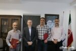 از رزمندگان دفاع مقدس در اداره کل نوسازی مدارس گیلان به مناسبت هفته دفاع مقدس تجلیل شد
