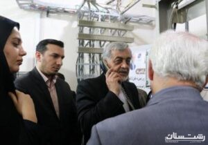 پروژه فیبر نوری زیرزمینی در روستای «شهرستان» بخش خشکبیجار به بهره‌برداری رسید
