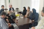 جلسه ارزیابی توسعه خدمات فیبرنوری در شهرک صنعتی حسن‌رود برگزار شد