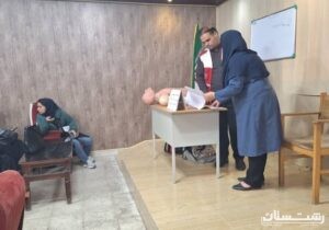 برگزاری دوره آموزشی کمک‌های اولیه برای کارکنان اداره بهزیستی تالش