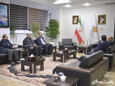 دیدار ناظر گمرکات استان گیلان با مدیرعامل سازمان منطقه آزاد انزلی