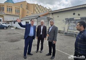 بازدید دکتر سیدشمس شفیعی نایب رئیس شورای شهر رشت از مدارس سطح شهر و تاکید بر بهسازی محیط مدارس در آستانه سال تحصیلی جدید