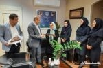 گرامیداشت یاد و خاطره یکی از کارکنان اورژانس و تجلیل از بازماندگان وی توسط تامین اجتماعی گیلان