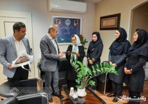 گرامیداشت یاد و خاطره یکی از کارکنان اورژانس و تجلیل از بازماندگان وی توسط تامین اجتماعی گیلان