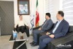 نشست هم‌اندیشی مدیر آموزش و پرورش بندرانزلی با مدیرکل نوسازی مدارس گیلان در راستای توسعه عدالت آموزشی