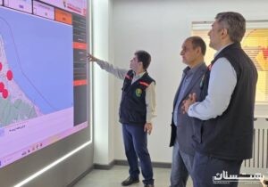 بازدید استاندار گیلان از دستاوردهای تحول دیجیتال شرکت توزیع برق استان