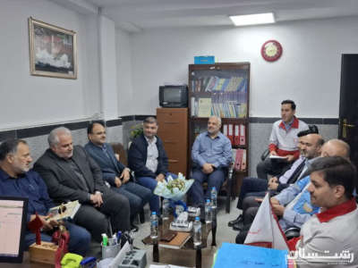 بازدید میدانی مدیرکل بازرسی استان از نحوه ارائه خدمات جمعیت هلال احمر در شهرستان سیاهکل