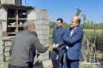 بازدید مدیرکل بهزیستی گیلان از منزل مددجو در منطقه سنگر