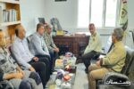 دیدار رئیس اداره مخابرات املش با فرمانده انتظامی شهرستان