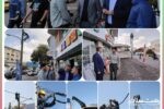 بازدید میدانی مدیرعامل شرکت توزیع برق گیلان از بازسازی شبکه های برق منطقه حمیدیان