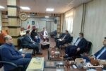 دیدار معاونین شعب بانک قرض الحسنه مهر ایران با مدیرکل بهزیستی گیلان