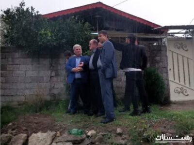 بازدید نماینده مجلس و فرماندار لنگرود از پروژه پل شلمان