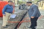 توسعه روزافزون خدمات مخابراتی با تسریع پروژه برگردان فیبرنوری در خیابان ۱۹۲ بلوار گیلان