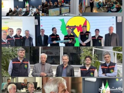 بازدید پروفسور محمدباقر منهاج از آخرین دستاوردهای علمی توزیع برق گیلان