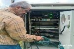 اجرای عملیات نگهداری پیشگیرانه (PM) کافوهای فیبر نوری در شهرستان صومعه‌سرا