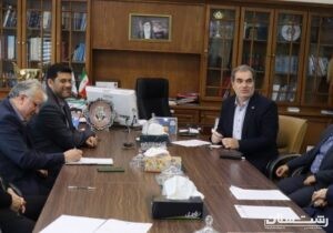 مدیرعامل آب منطقهای گیلان و مدیر عامل بیمه ایران در گیلان دیدار کردند