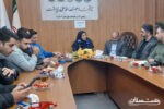 نشست مشترک معاون فنی و مهندسی آبفای گیلان با خبرنگاران و اصحاب رسانه شهرستان آستارا