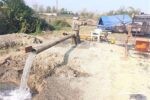 حفر یک حلقه چاه عمیق در روستای میانبر