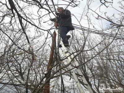 برقراری مجدد ارتباط مشترکان روستای سجیران رودسر پس از رفع سرقت کابل