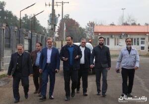 بازدید دادستان مرکز استان و شهردار رشت از کارخانه کود آلی گیلان