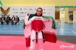 دختر همکار اداره پست شهرستان بندر انزلی، مریم عبدالله‌پور، موفق به کسب مدال طلا شد