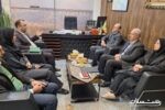 دیدار مدیرکل بهزیستی گیلان با مدیرکل راه‌آهن شمال ۲
