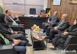 دیدار مدیرکل بهزیستی گیلان با مدیرکل راه‌آهن شمال ۲