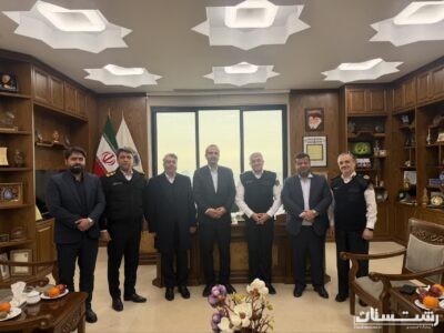 دیدار رئیس پلیس راهور فراجا و مدیرعامل منطقه آزاد انزلی
