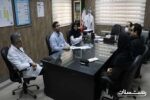 برگزاری جلسه تخصصی فیزیک بهداشت در مرکز آموزشی و درمانی رازی رشت