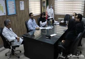 برگزاری جلسه تخصصی فیزیک بهداشت در مرکز آموزشی و درمانی رازی رشت
