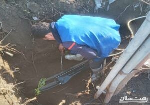 اجرای طرح توسعه زیرساخت‌های ارتباطی در روستای شیرآباد شهرستان تالش