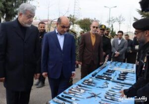 مراسم امحای یک تن انواع مواد مخدر و روانگردان در رشت برگزار شد