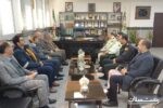 مدیرعامل شرکت گاز استان گیلان با فرمانده انتظامی استان دیدار کرد