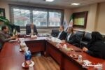 دیدار مدیرکل نوسازی مدارس گیلان با مدیرکل تأمین اجتماعی استان