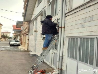 اجرای پروژه فیبرنوری خیابان جانبازان وارد فاز جدید شد