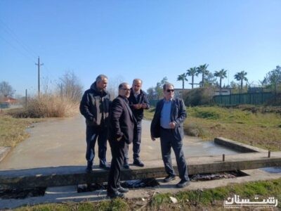 بازدید مدیرعامل شرکت سهامی آب‌منطقه‌ای گیلان از تصفیه‌خانه بزرگ سنگر برای بهبود تأمین آب شرب استان