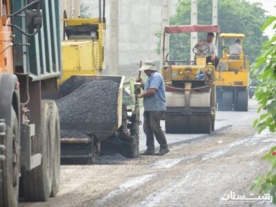 تکمیل محور ارتباطی لاکان ـ زعفرانیه ـ شهرک مهر در منطقه ۵ رشت