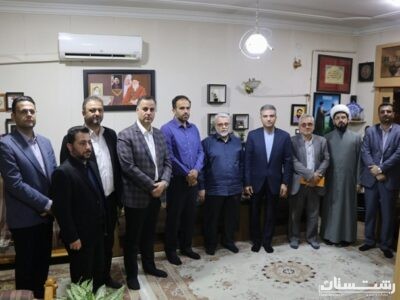 دیدار اعضای شورا و شهردار رشت با خانواده شهید والامقام دکتر صادق زرین