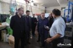 پیگیری میدانی مدیرعامل سازمان به همراه بازرس کل استان جهت رفع موانع واحدهای تولیدی