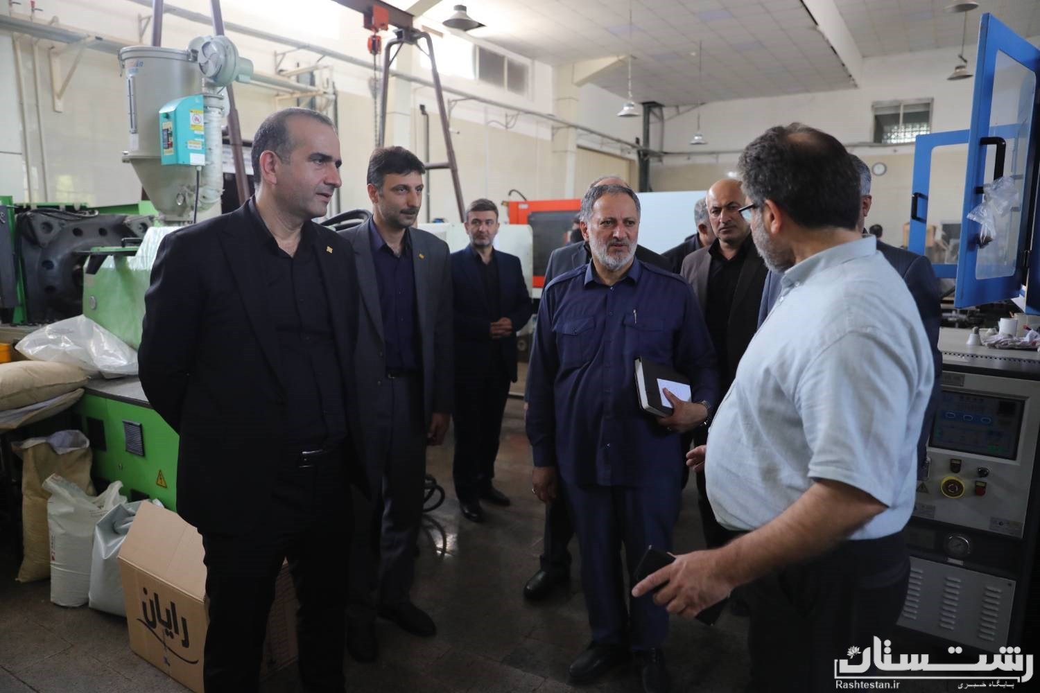 پیگیری میدانی مدیرعامل سازمان به همراه بازرس کل استان جهت رفع موانع واحدهای تولیدی