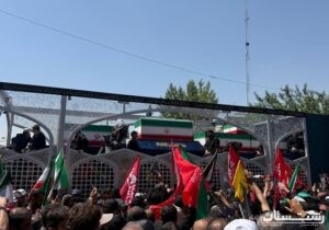 مراسم باشکوه تشییع پیکر رهبر شهید انقلاب اسلامی در پایتخت برگزار شد