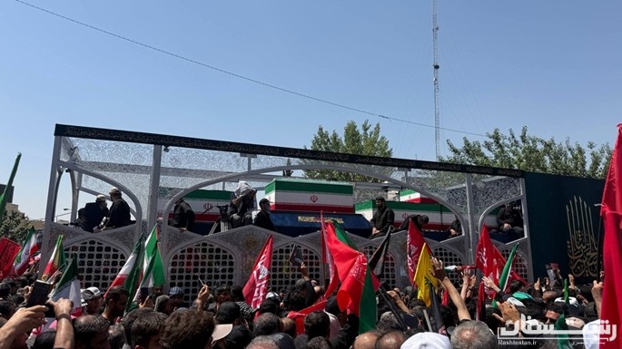 مراسم باشکوه تشییع پیکر رهبر شهید انقلاب اسلامی در پایتخت برگزار شد