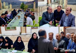 دیدار و تکریم پدران و مادران مرکز توانبخشی و نگهداری سالمندان حضرت ابوالفضل(ع) شهرستان رودبار