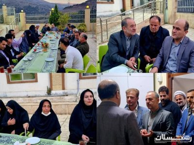 دیدار و تکریم پدران و مادران مرکز توانبخشی و نگهداری سالمندان حضرت ابوالفضل(ع) شهرستان رودبار